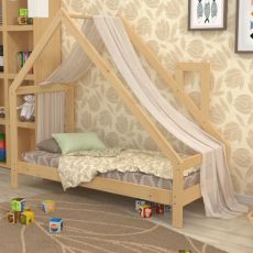 Детская кровать SportBaby лак 80 х190